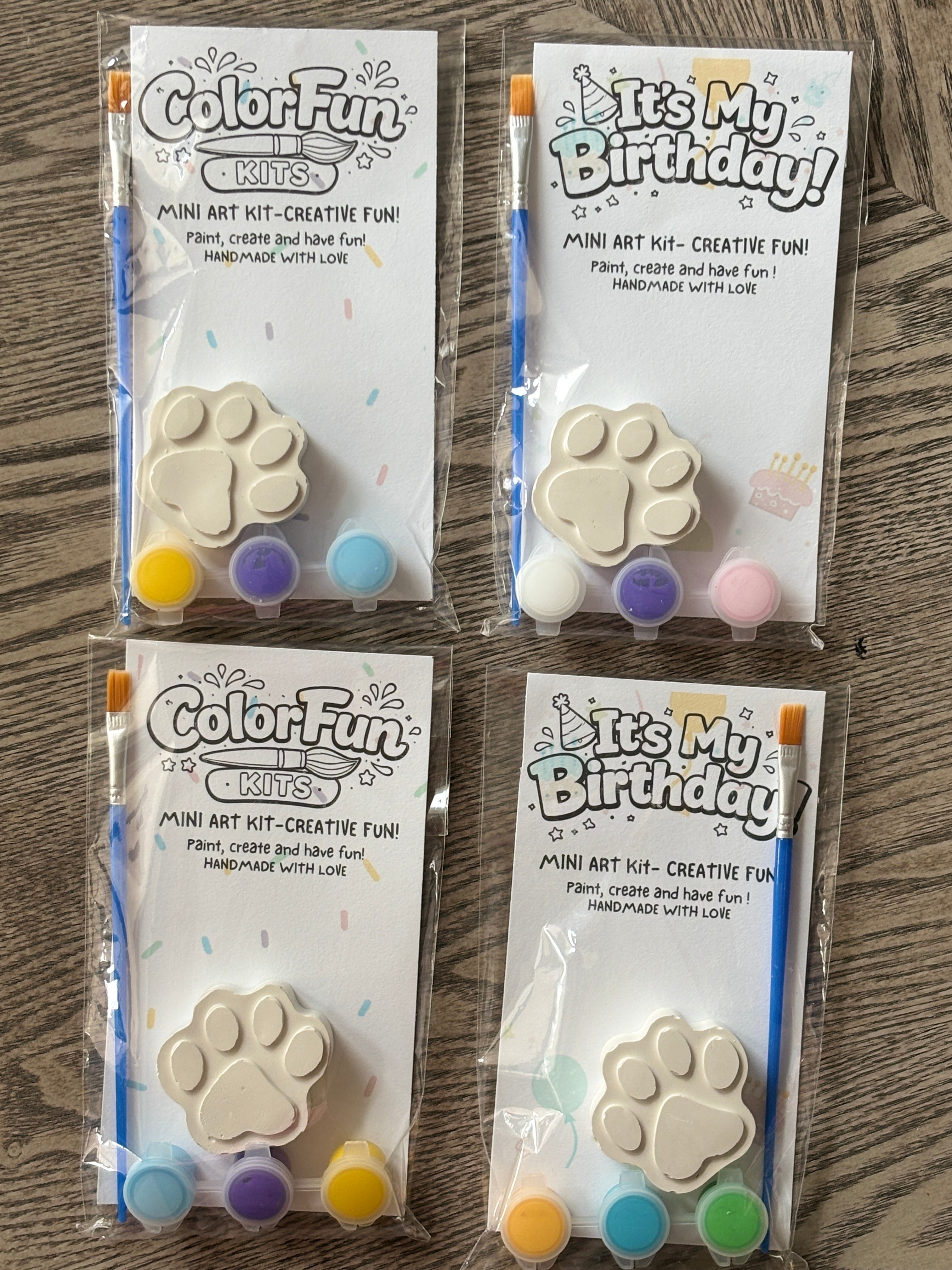 Paw print kit